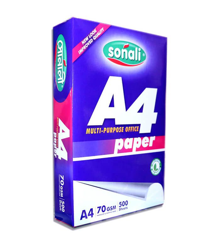 Sonali A4 Sized Paper, 70 GSM, 500 Sheets