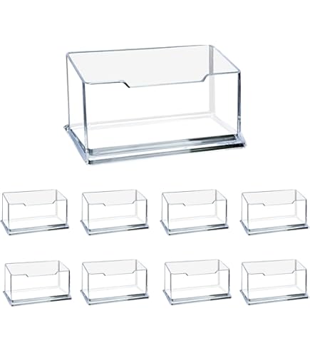 Clear Business Card Holder